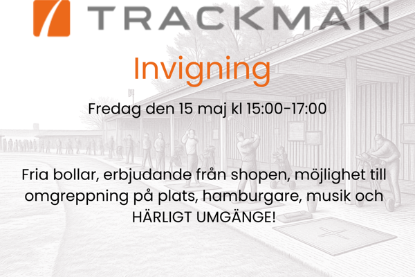 Trackman - invigning