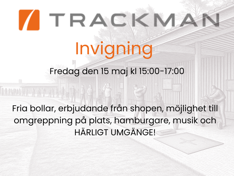 Trackman - invigning