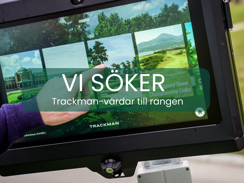 Vill du bli Range/TrackMan-värd på Kalmar Golfklubb?