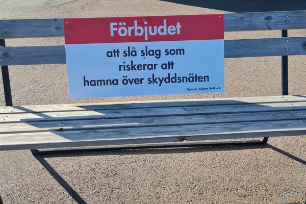 Viktig information kring säkerhet på rangen