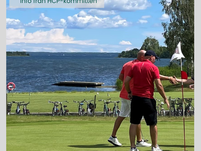Info från handicap-kommittén