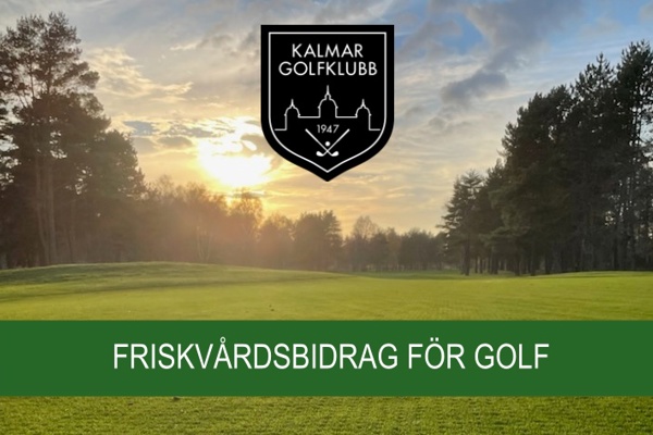 Använd ditt friskvårdsbidrag till din golf