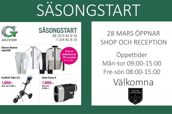 Säsongstart