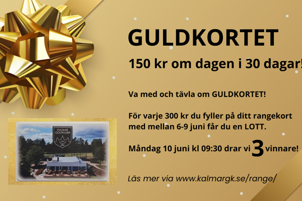 Vinnare av GULDKORTET