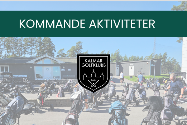 Infobrev - vad händer på klubben